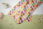 Lade das Bild in den Galerie-Viewer, Supersoft Premium Jersey &quot;Fruit Scalopps&quot; dusk 0,5 m
