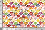 Lade das Bild in den Galerie-Viewer, Supersoft Premium Jersey &quot;Fruit Scalopps&quot; dusk 0,5 m
