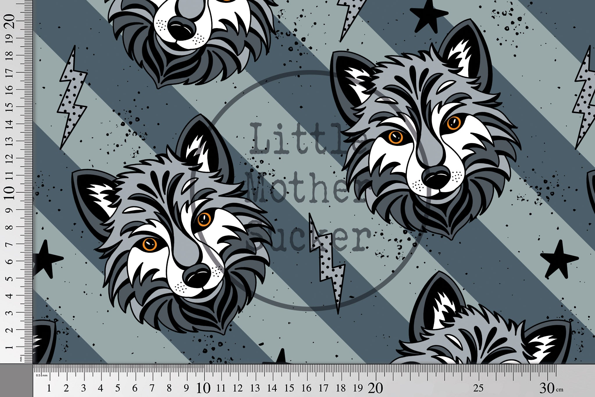 Design "Wolf Roar" COLLECTION 0,5 m