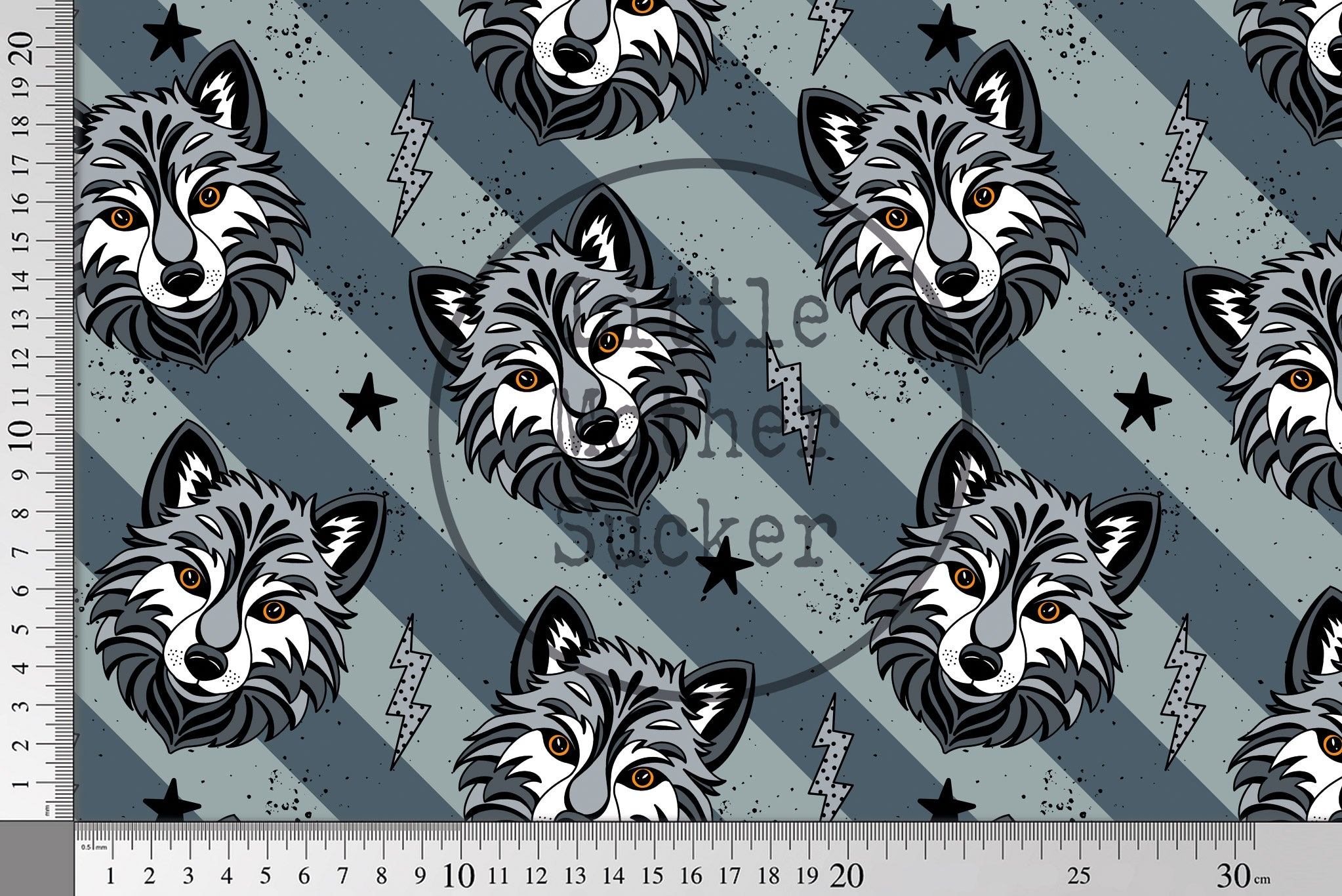 Design "Wolf Roar" COLLECTION 0,5 m