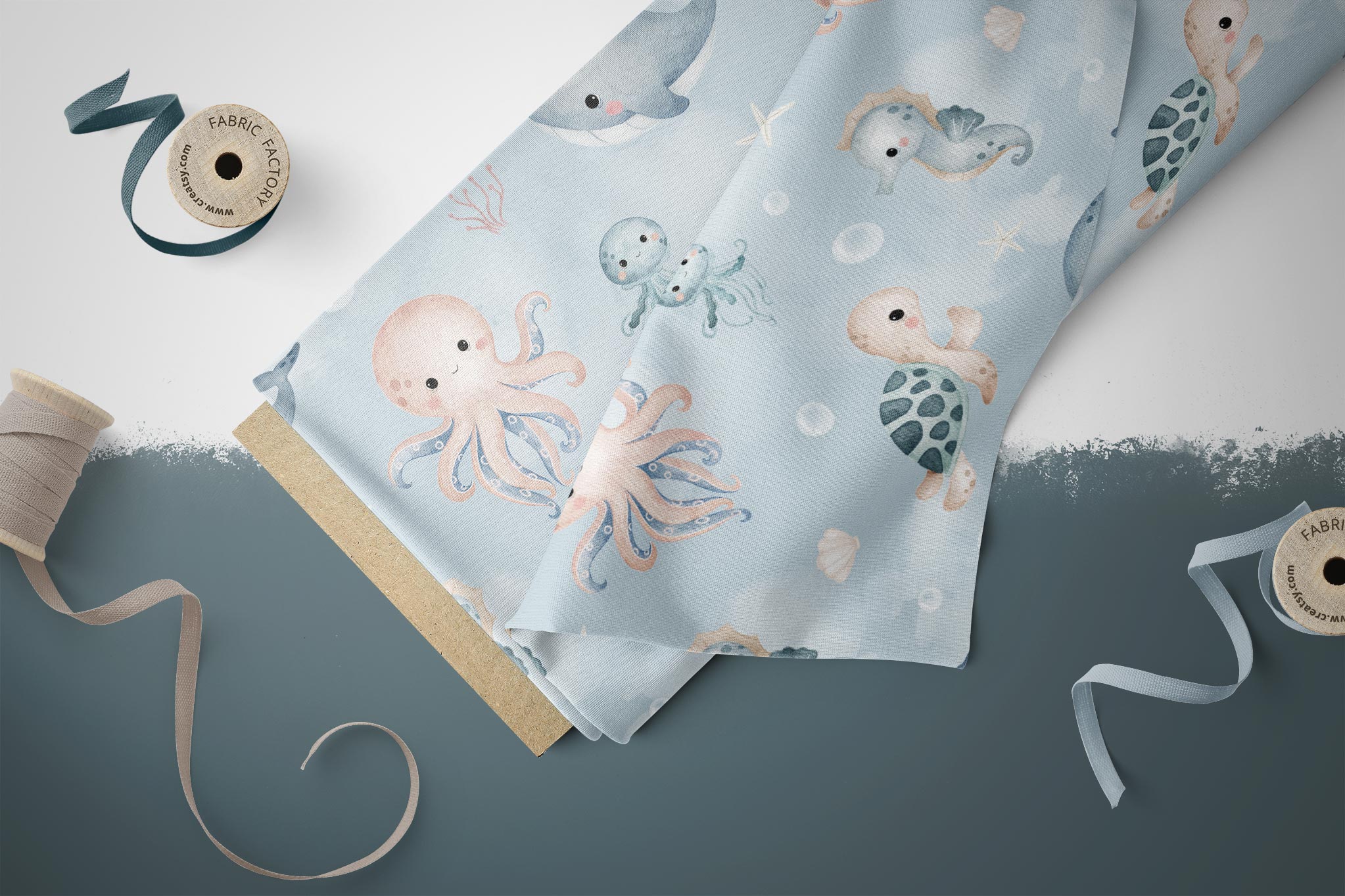 Design "Baby Sea Animals" COLLECTION 0,5 m