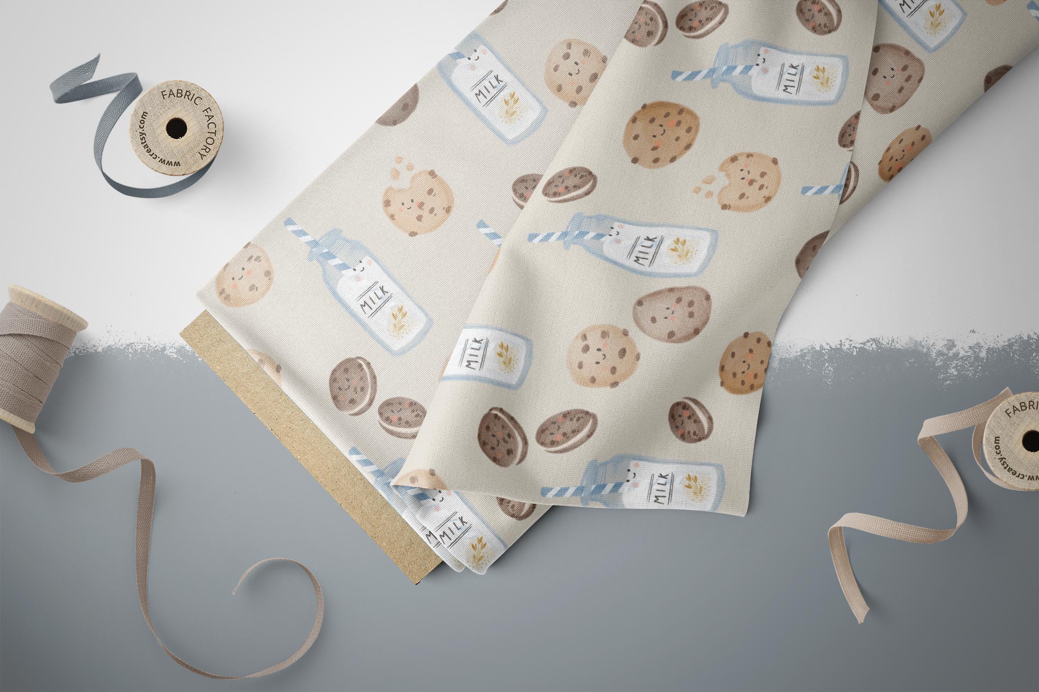 Design "Milk and Cookies" COLLECTION 0,5 m