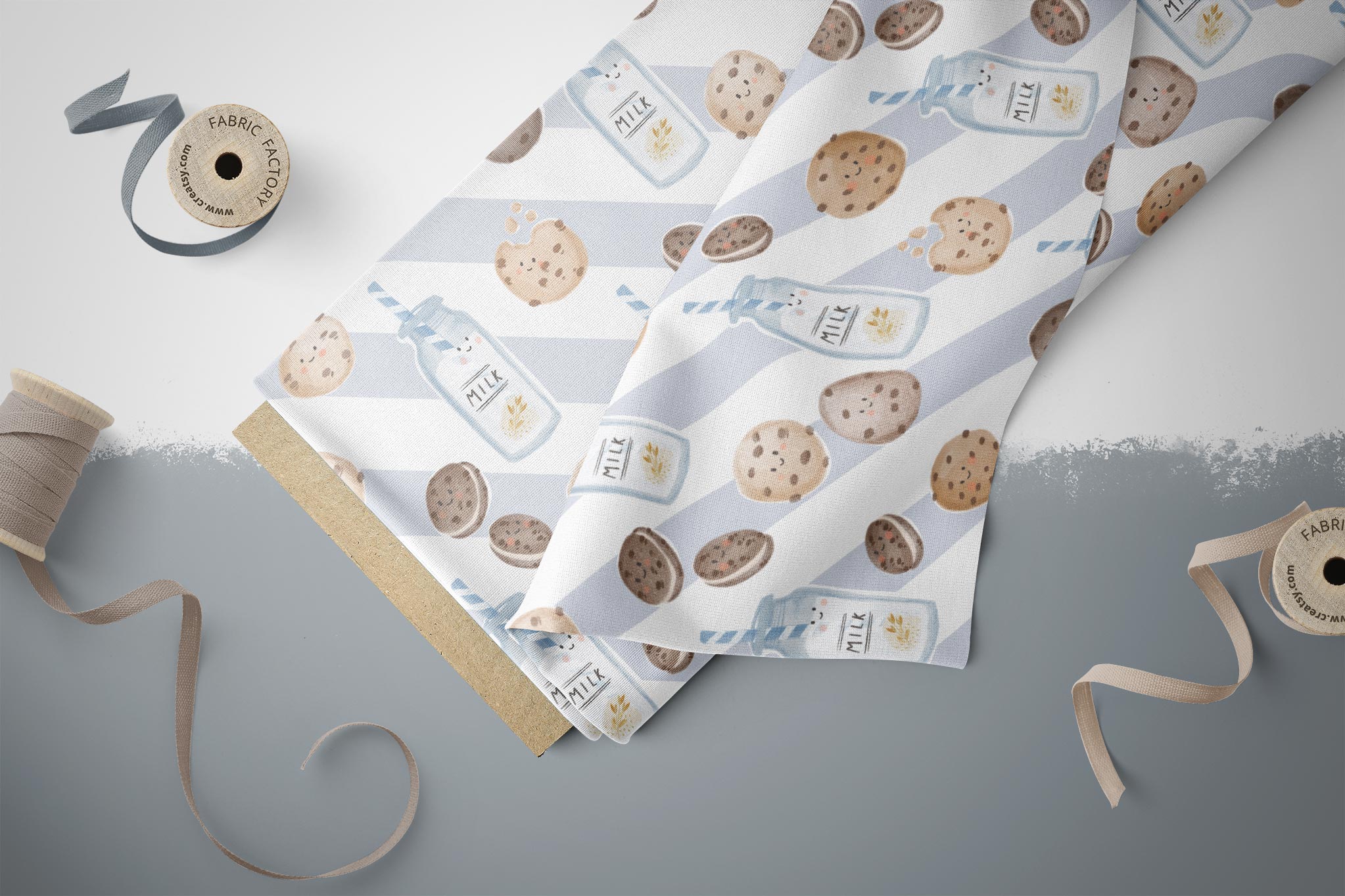 Design "Milk and Cookies" COLLECTION 0,5 m