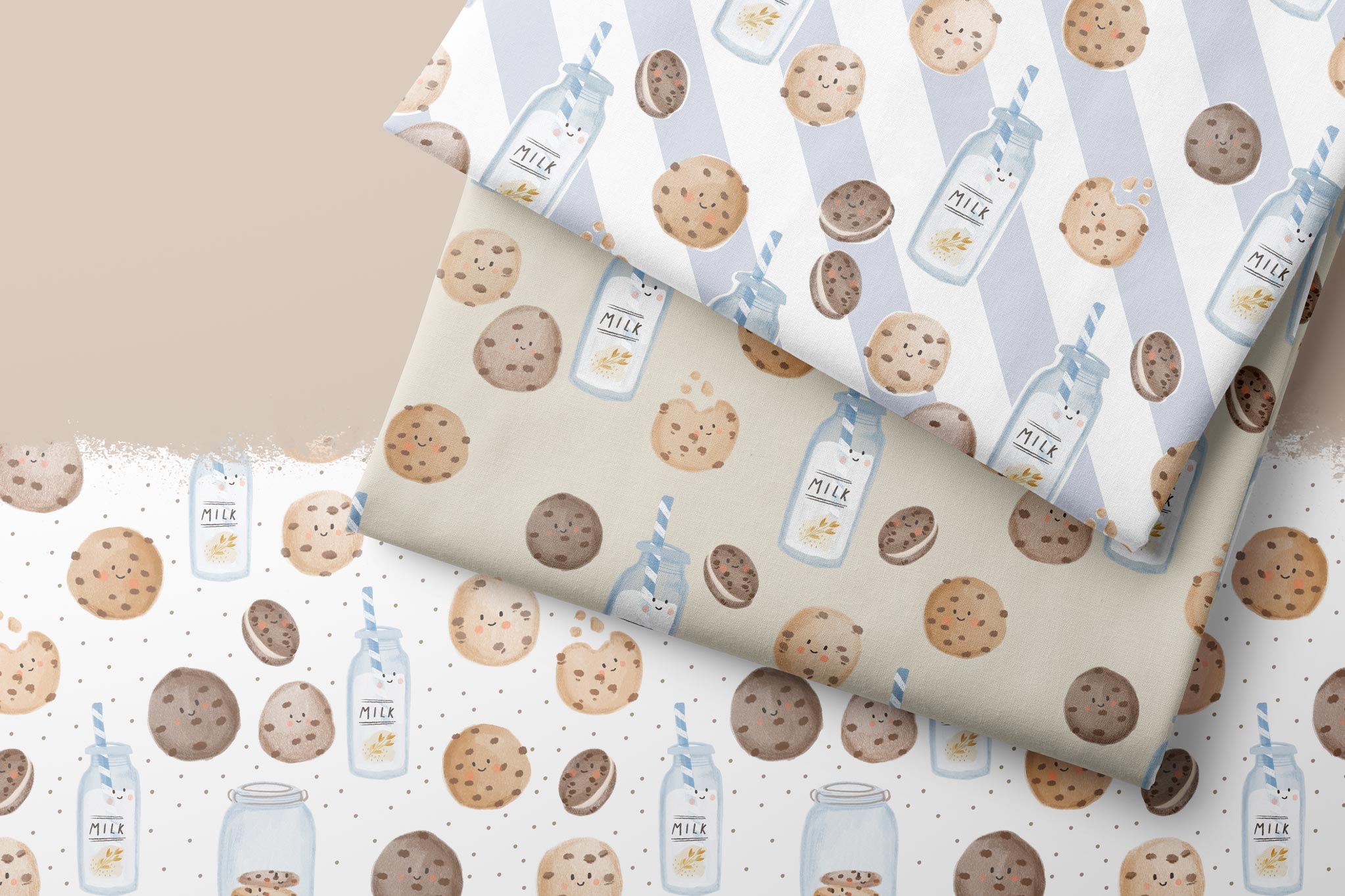 Design "Milk and Cookies" COLLECTION 0,5 m