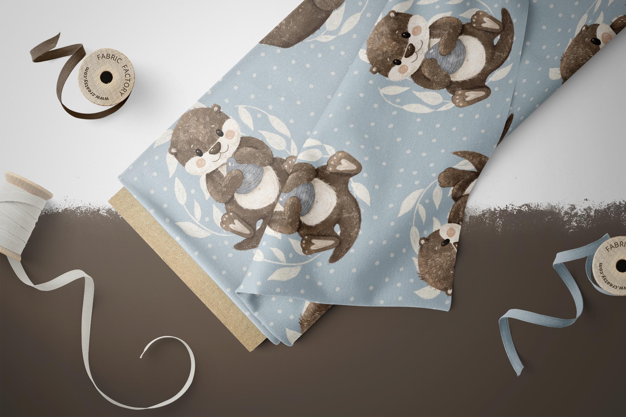 Design "Baby Otters" COLLECTION