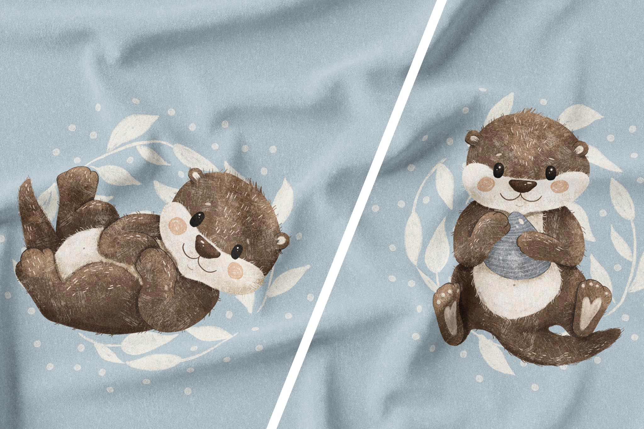 Design "Baby Otters" COLLECTION